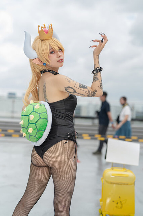 クッパ姫（二次創作）／ティム・ヴィンセント（@tim_zsasz_）