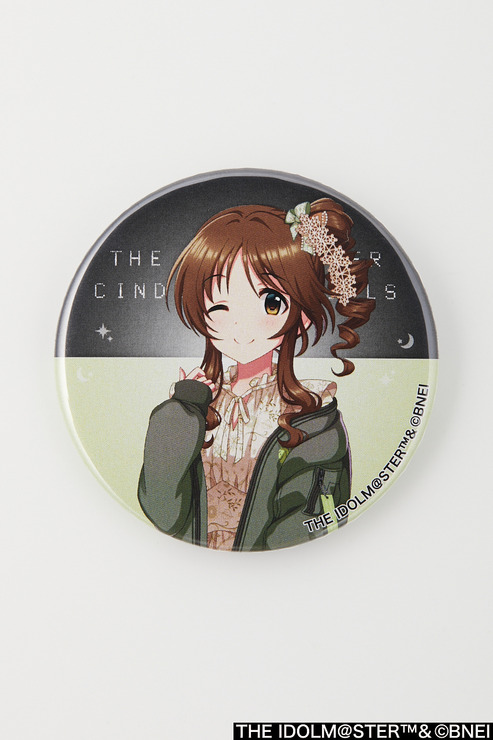 「描き下ろし缶バッジ」高森藍子 440円（税込）THE IDOLM@STER TM&（C）Bandai Namco Entertainment Inc.