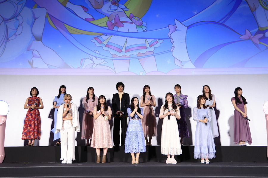 『映画プリキュアオールスターズF』完成披露イベントの様子（C）2023 映画プリキュアオールスターズF製作委員会