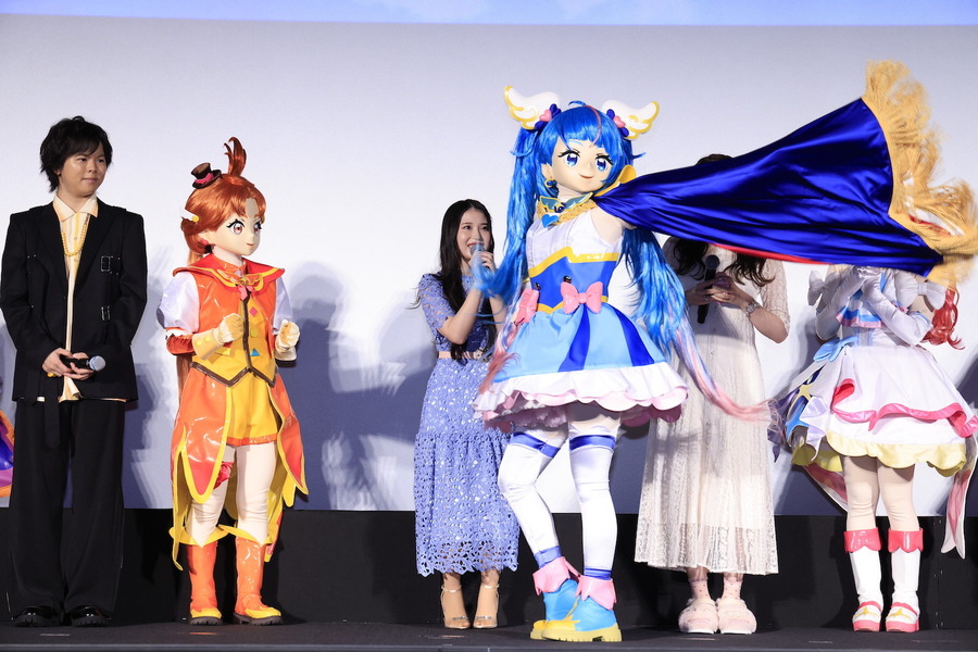 『映画プリキュアオールスターズF』完成披露イベントの様子（C）2023 映画プリキュアオールスターズF製作委員会