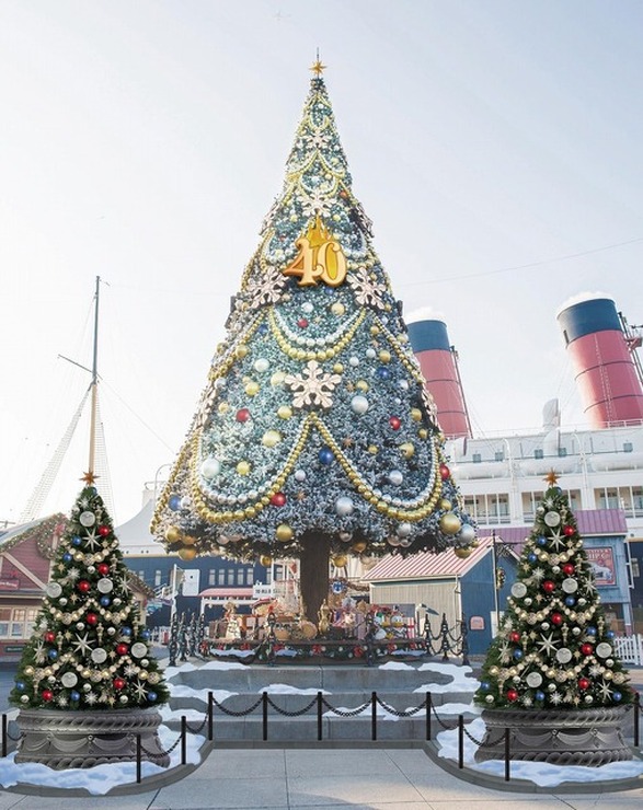 今年はシーにもツリーが復活！スペシャルイベント「ディズニー・クリスマス」詳細発表 As to Disney artwork, logos and properties： (C) Disney