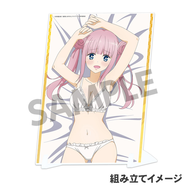 「ビジュアルアクリルプレート」3,300円（税込）（C）矢吹健太朗／集英社・あやかしトライアングル製作委員会