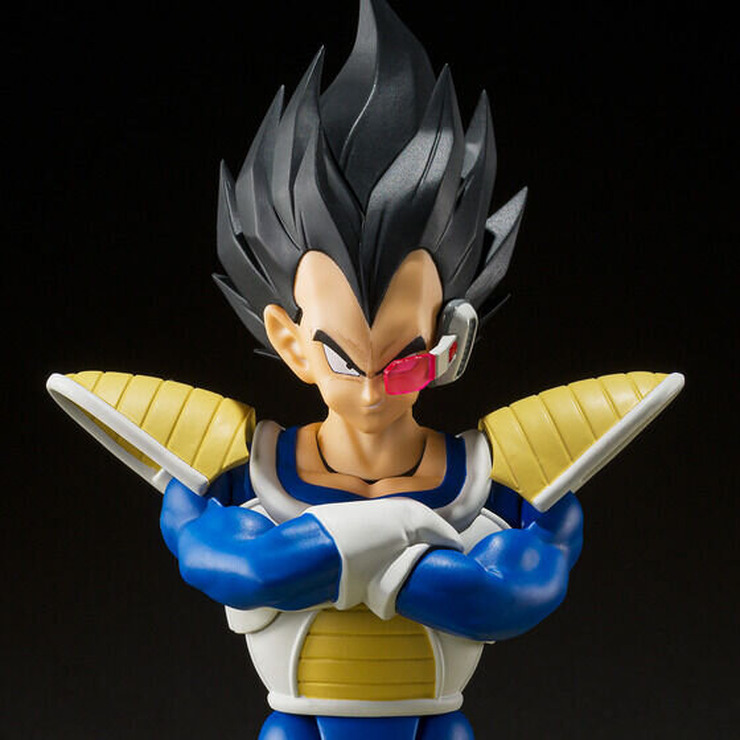 「ドラゴンボールZ」戦闘力24000！“フリーザ編”の「ベジータ」がアクションフィギュアにー3種の表情パーツ、スカウターは着脱可能