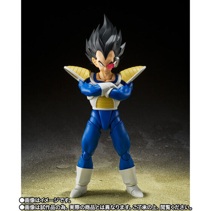 「ドラゴンボールZ」戦闘力24000！“フリーザ編”の「ベジータ」がアクションフィギュアにー3種の表情パーツ、スカウターは着脱可能