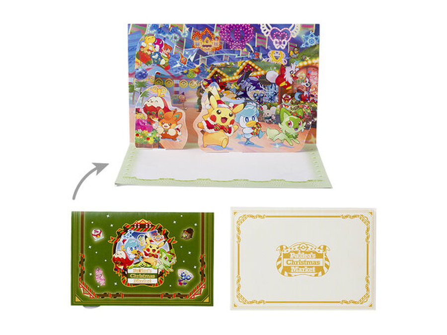 “ハイダイさんの財布”もグッズ化！クリスマステーマのポケモン新商品「Paldea's Christmas Market」発売決定