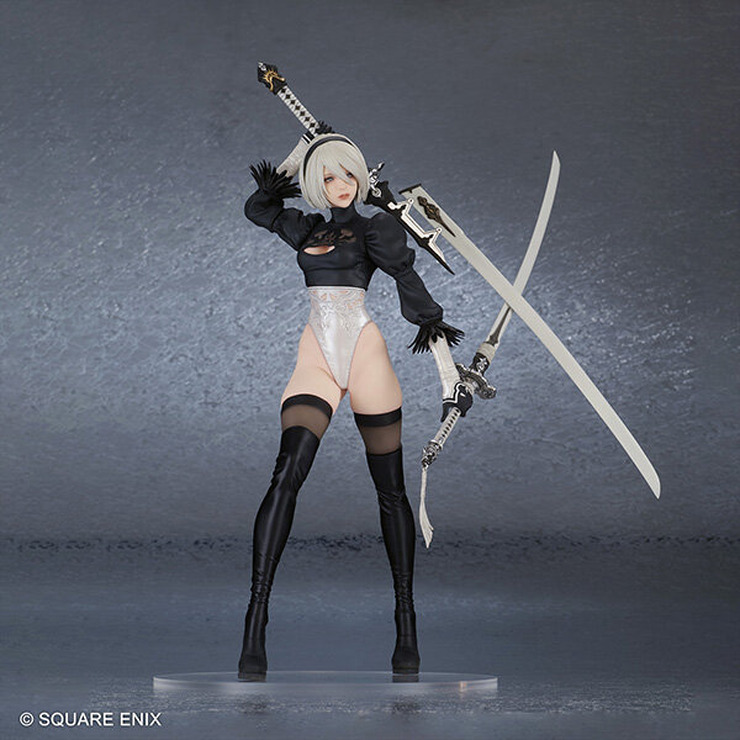 放熱スカートを外した姿がセクシー！『ニーア オートマタ』の「2B」新作フィギュアが予約受付中