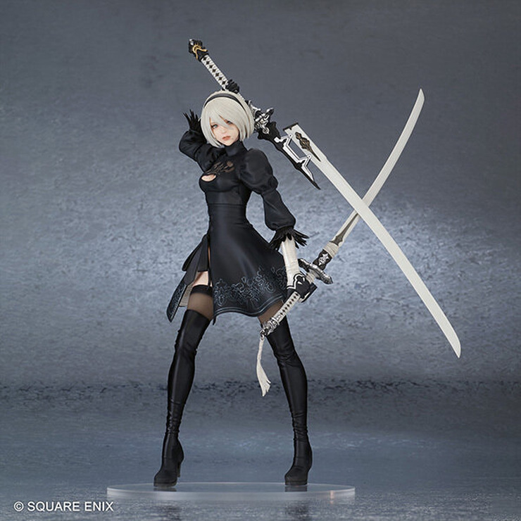 放熱スカートを外した姿がセクシー！『ニーア オートマタ』の「2B」新作フィギュアが予約受付中