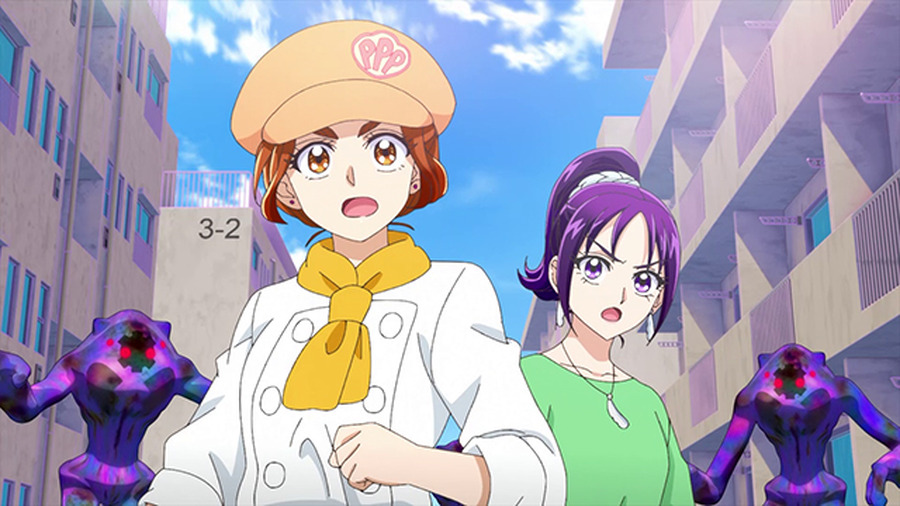 『キボウノチカラ～オトナプリキュア‘23～』第4話「マヨイノツバサ」先行場面カット（C）2023 キボウノチカラ オトナプリキュア製作委員会