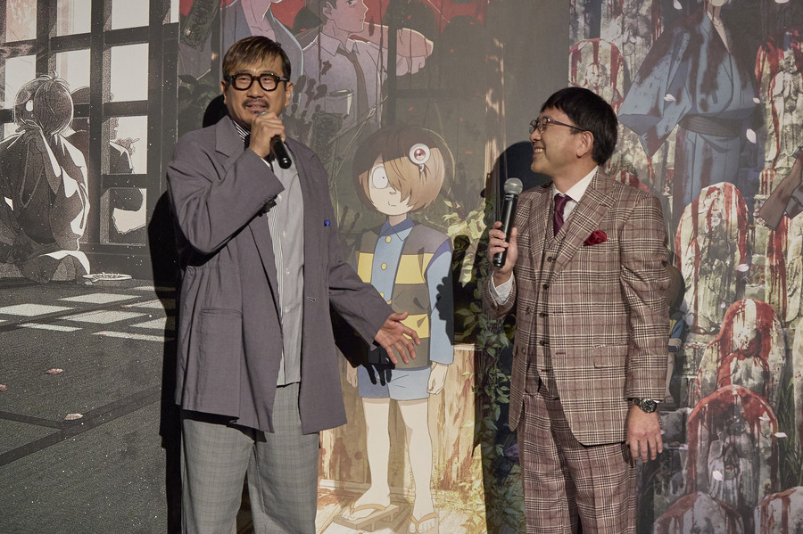 『鬼太郎誕生 ゲゲゲの謎』大ヒット御礼舞台挨拶 （C）映画「鬼太郎誕生ゲゲゲの謎」製作委員会