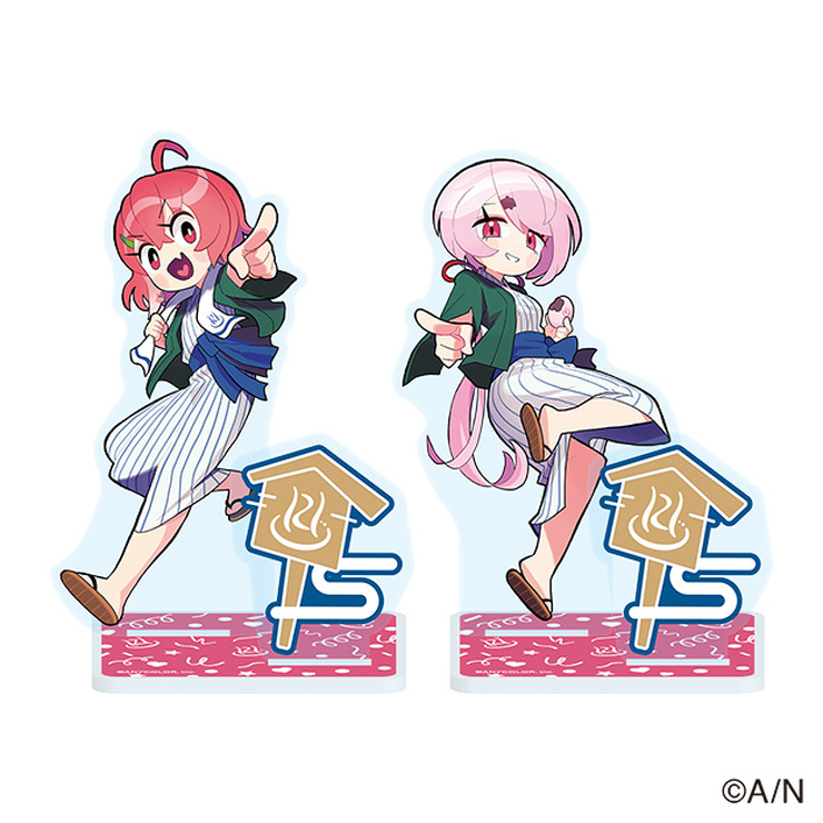 「にじさんじフェス2023アニメイトフェア」「【さくゆい劇場】アクリルスタンド」1,500円（税込）／1,200円（税込）（C）ANYCOLOR, Inc.