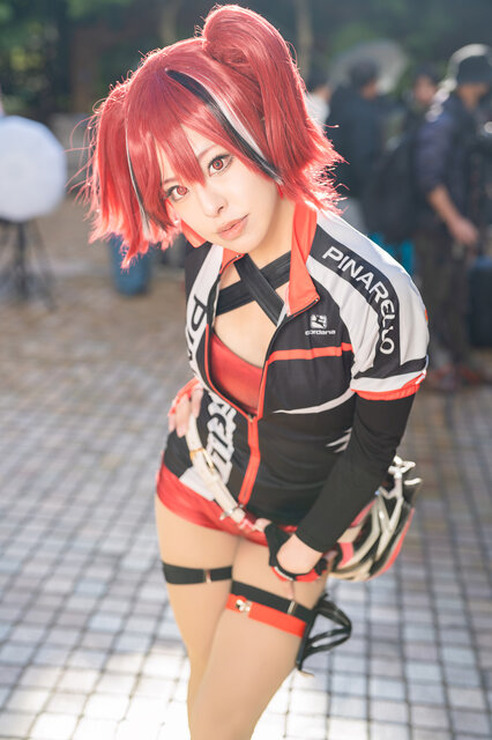 「Road Bike PINARELLO」擬人化創作／リュカ（@green_eyes0330）