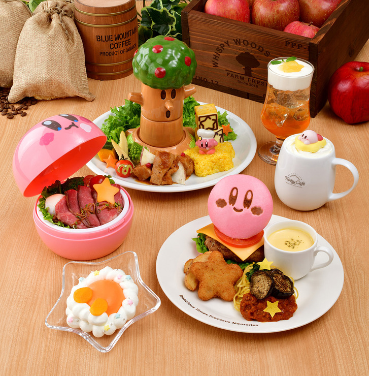 『星のカービィ』「Kirby Café」新グランドメニューイメージ（C）Nintendo / HAL Laboratory, Inc.