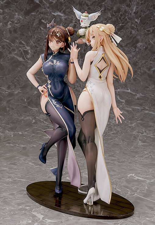 スリットから覗く太ももにくぎ付け！「ライザ＆クラウディア」のチャイナドレスフィギュアが美しすぎる