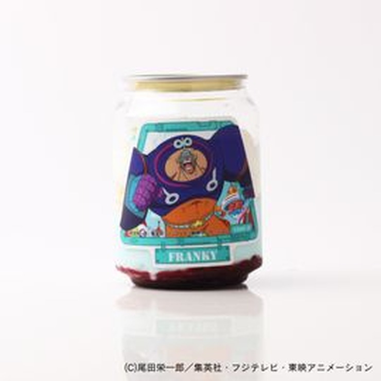 『ONE PIECE』フランキー ケーキ缶 エッグヘッド編