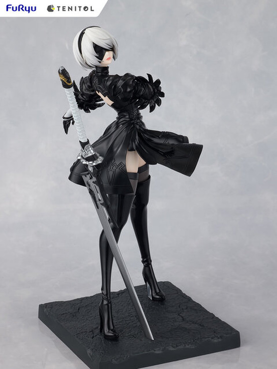 スラリと伸びた美脚に見惚れる！アニメ『NieR:Automata』より「2B」「9S」がフィギュア化―ゴーグルを外して素顔も楽しめる