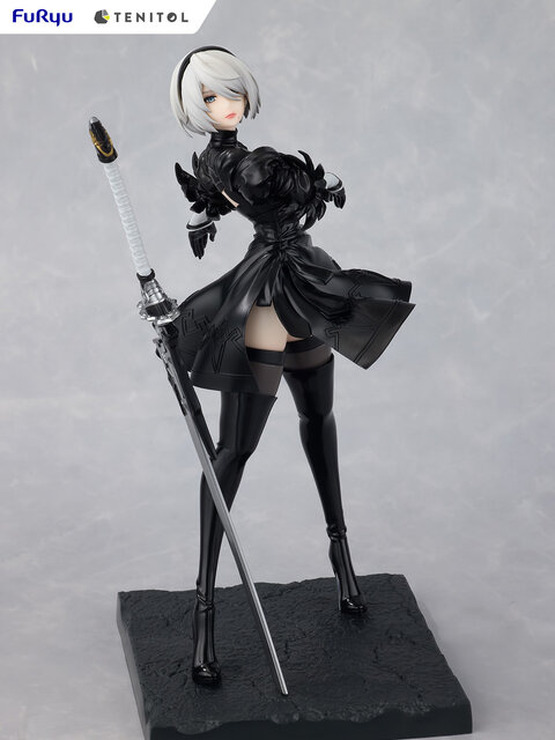 スラリと伸びた美脚に見惚れる！アニメ『NieR:Automata』より「2B」「9S」がフィギュア化―ゴーグルを外して素顔も楽しめる