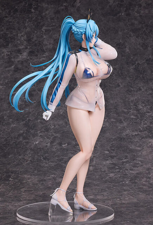 なんという透け透け感…！『勝利の女神：NIKKE』から「ヘルム」が水着姿でフィギュア化―透明素材をフル活用した逸品