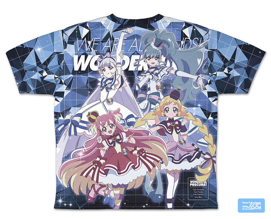 『わんだふるぷりきゅあ！』「わんだふるぷりきゅあ！ 両面フルグラフィックTシャツ」（C）ABC-A・東映アニメーション