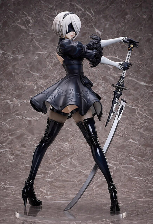 スラっと伸びた美脚に見惚れる！「NieR:Automata」2Bがフィギュア化―1/4スケールならではの大ボリューム