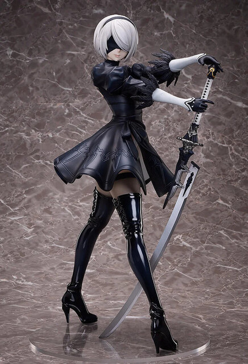 スラっと伸びた美脚に見惚れる！「NieR:Automata」2Bがフィギュア化―1/4スケールならではの大ボリューム