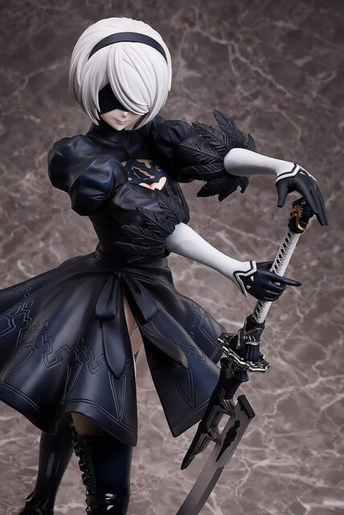 スラっと伸びた美脚に見惚れる！「NieR:Automata」2Bがフィギュア化―1/4スケールならではの大ボリューム