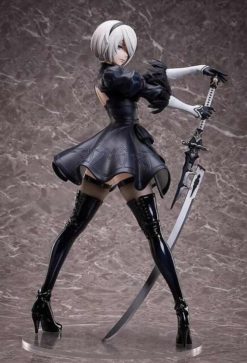 スラっと伸びた美脚に見惚れる！「NieR:Automata」2Bがフィギュア化―1/4スケールならではの大ボリューム