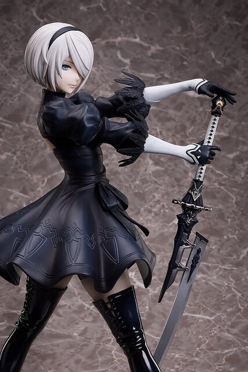 スラっと伸びた美脚に見惚れる！「NieR:Automata」2Bがフィギュア化―1/4スケールならではの大ボリューム