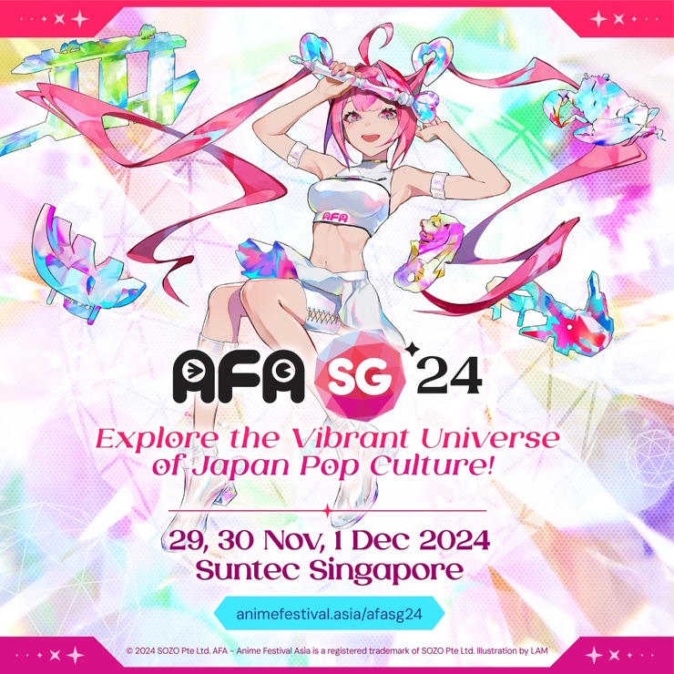 （C）2024 SOZO Pte Ltd. （C）Anime Festival Asia Illustration by LAM