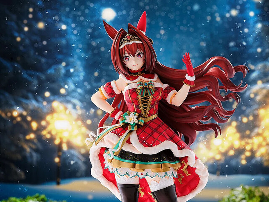 イルミネーションの中で“1番”キレイ！『ウマ娘』よりクリスマス勝負服の「ダイワスカーレット」フィギュアが予約受付開始