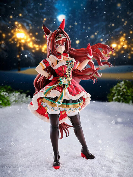 イルミネーションの中で“1番”キレイ！『ウマ娘』よりクリスマス勝負服の「ダイワスカーレット」フィギュアが予約受付開始