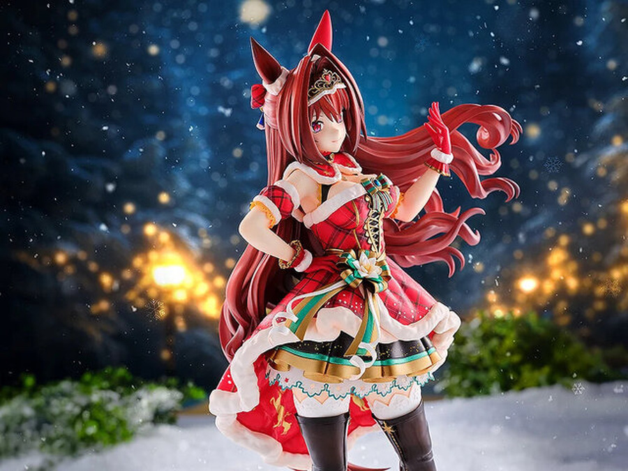 イルミネーションの中で“1番”キレイ！『ウマ娘』よりクリスマス勝負服の「ダイワスカーレット」フィギュアが予約受付開始