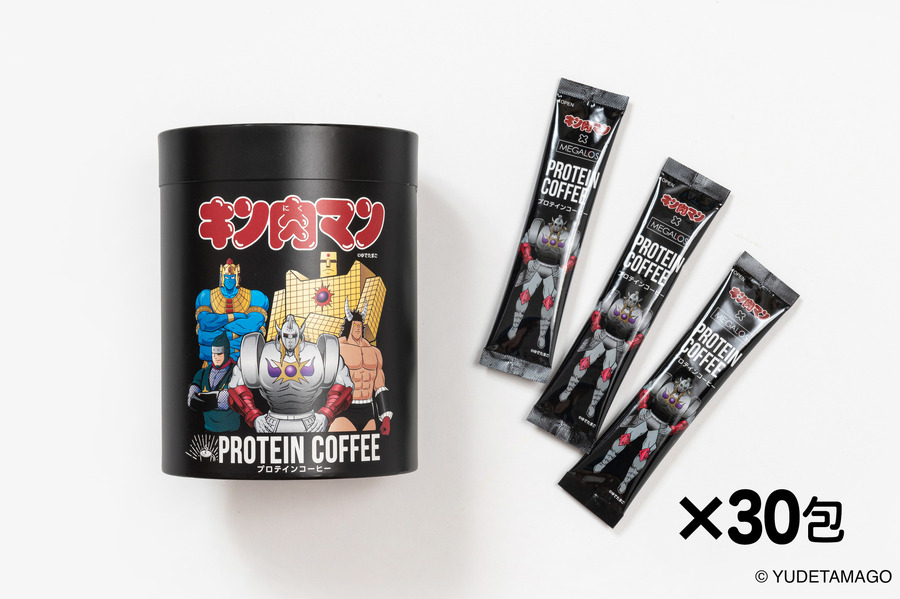 メガロス PROTEIN COFFEE キン肉マン特別パッケージ 悪魔超人Ver.（30包入り）