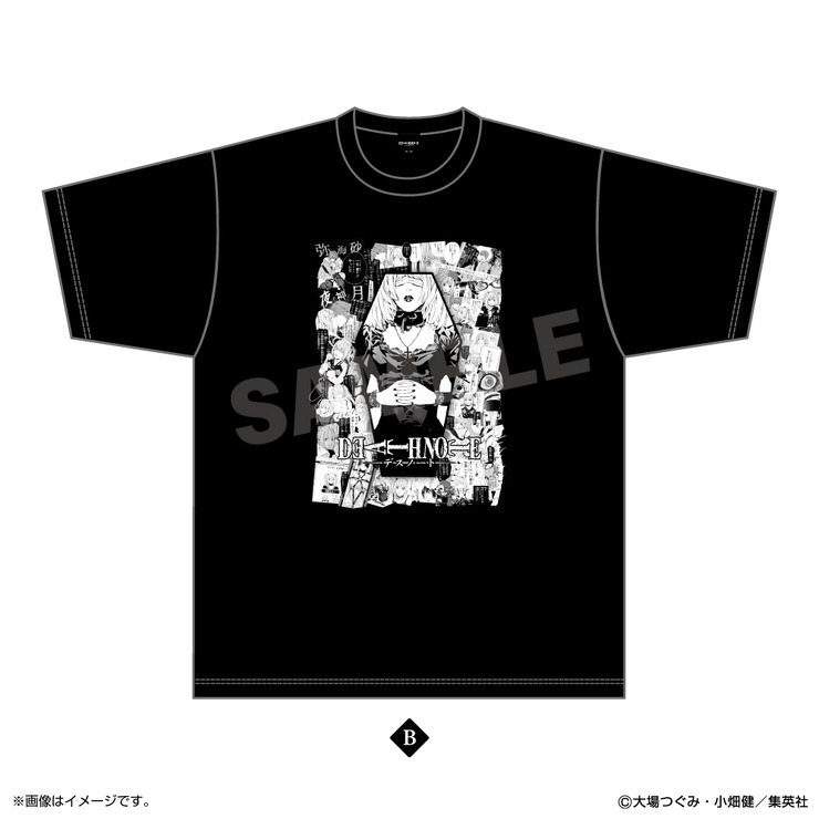 「DEATH NOTE－My Dear Light-POP UP SHOP」Tシャツ（C）大場つぐみ・小畑健／集英社