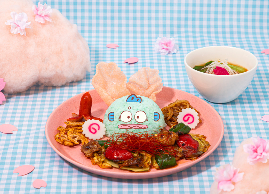 「HANGYODON CAFE ～40th Anniversary～」ハンギョドンの辛チャイニーズ飯店（C）2025 SANRIO CO., LTD. APPROVAL NO. L656171