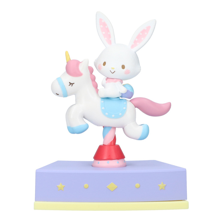 「Shaky! サンリオキャラクターズ メリーゴーランド -PURPLE-」ウィッシュミーメル（C）2025 SANRIO CO., LTD. APPROVAL NO. L651184