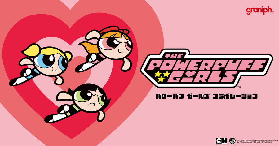 『パワーパフ ガールズ』×グラニフ ビジュアルTHE POWERPUFF GIRLS and all related characters and elements (C) &amp; TM CN. (s25)