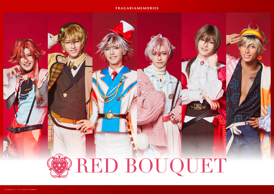 「『フラガリアメモリーズ』～純真の結い目～」RED BOUQUET（C）2025 SANRIO CO., LTD. ミュージカル『フラガリアメモリーズ』製作委員会 2025