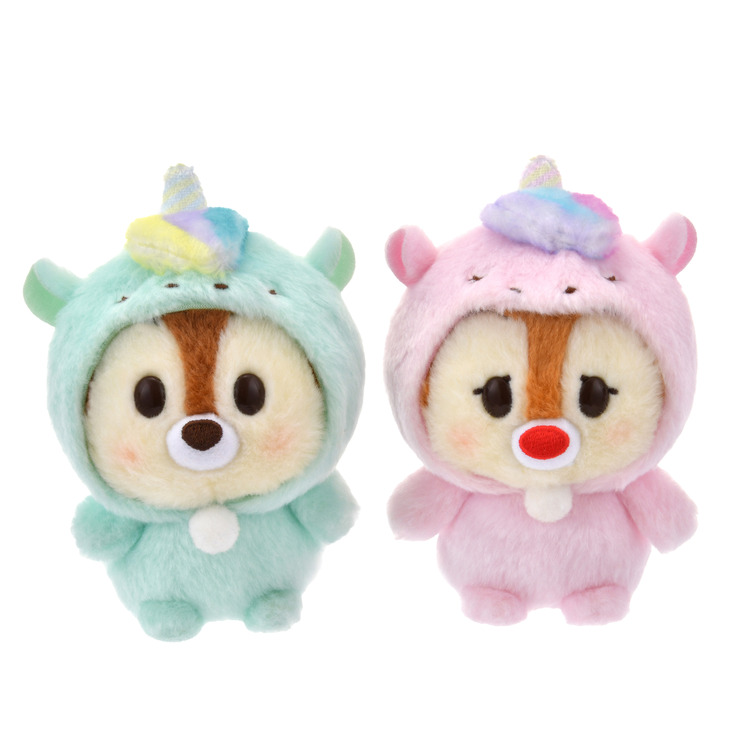 ディズニーストア「チップ＆デール  ぬいぐるみ うるぽちゃちゃん CHIP ‘N DALE COLLECTION」（C）Disney