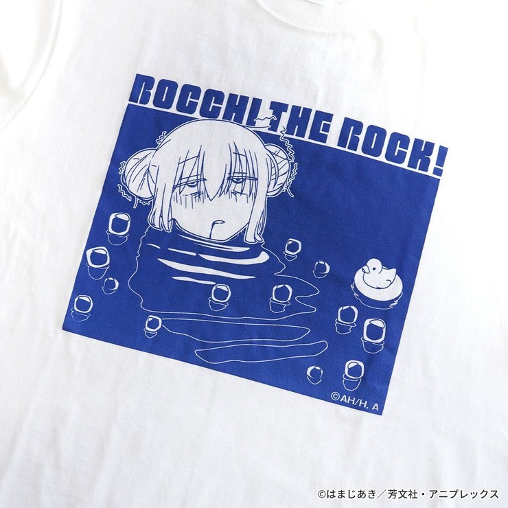 アニメ「ぼっち・ざ・ろっく！」 後藤ひとり氷風呂Tシャツ