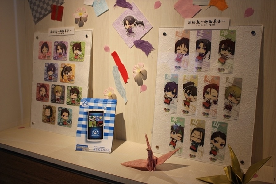 土方や沖田の等身大パネルも　アニマックスCAFE「薄桜鬼～御伽草紙～」コラボレポート