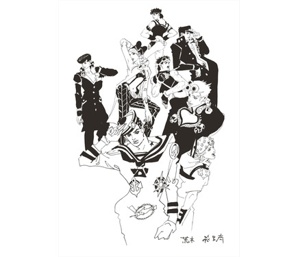 ジョジョ 原画展が六本木ジャック ドドドカー 登場 8枚目の写真 画像 アニメ アニメ