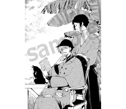 文豪ストレイドッグス　文スト　モノクロ複製原稿　芥川龍之介 176315.jpg