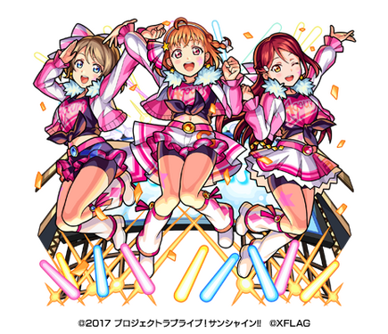 ラブライブ サンシャイン モンストと初コラボ Aqoursの新曲 Ku Ru Ku Ru Cruller アニメpv公開 12枚目の写真 画像 アニメ アニメ