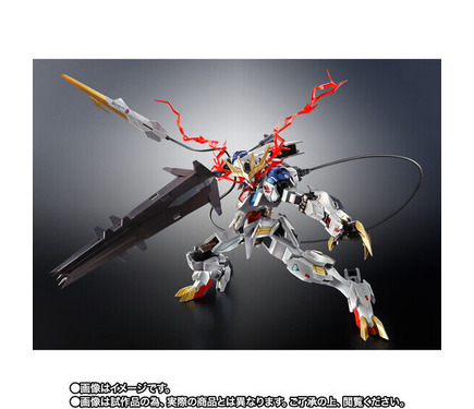 mg ガンダムバルバトスルプス　全塗装　完成品　パイロット塗装　ラスト ガンダム ルプス コスプレ 楽天】BANDAI - L ROBOT魂(SIDE MS