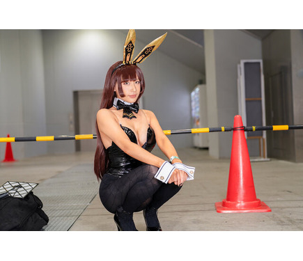 コスプレ】さらばうさぎ年！クールビューティな”トキバニー”セクシー 