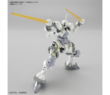ジークアクス」新作ガンプラ「HG エグザベ専用ギャン(ハクジ装備