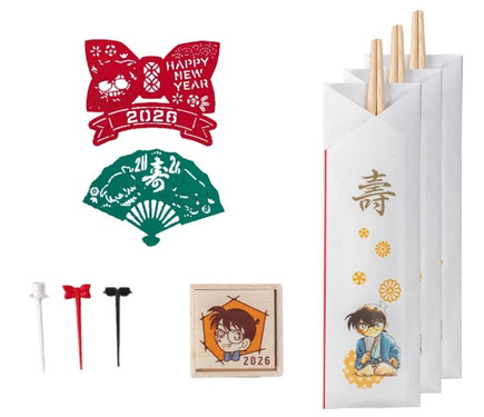 完売必至！「名探偵コナン おせち」今年は大和敢助の“目の傷”が椎茸に