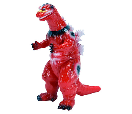 ゴジラ」が福島の郷土玩具・赤べこカラーに！“ヘドラコレクター