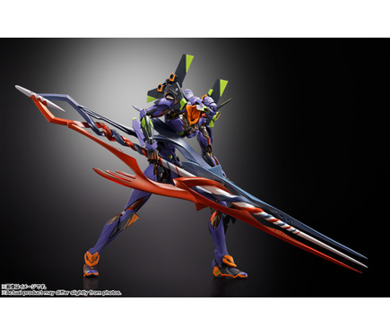 エヴァ」初号機、“ガイウスの槍”と共に立体化！“神の手助けなしにここ