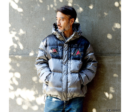 聯*隊様 ガンダム　シャア＆百式　限定　リバーシブルジャケット Zガンダム」「逆襲のシャア」「閃光のハサウェイ」のダウンジャケット